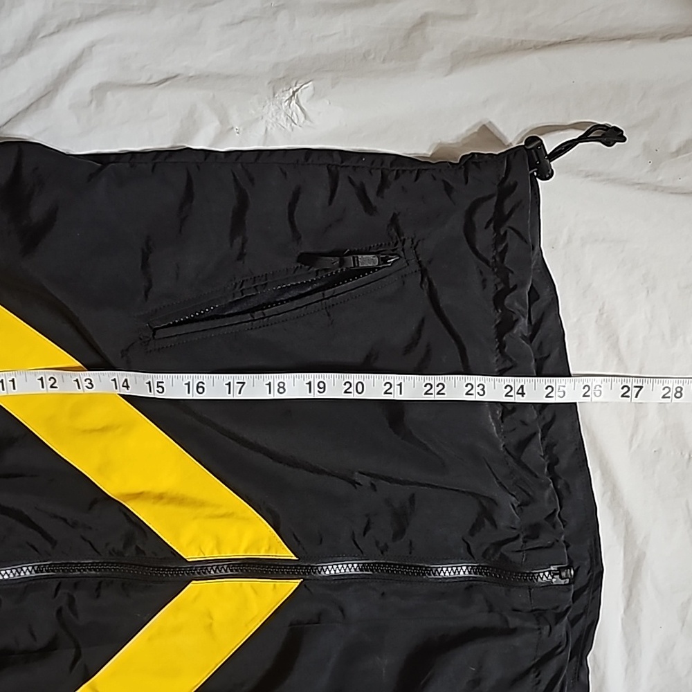 U.S. Army Black-Yellow Female Sz Small Physical Fitness Nylon Uniform Zip Jacket - Picture 12 of 16